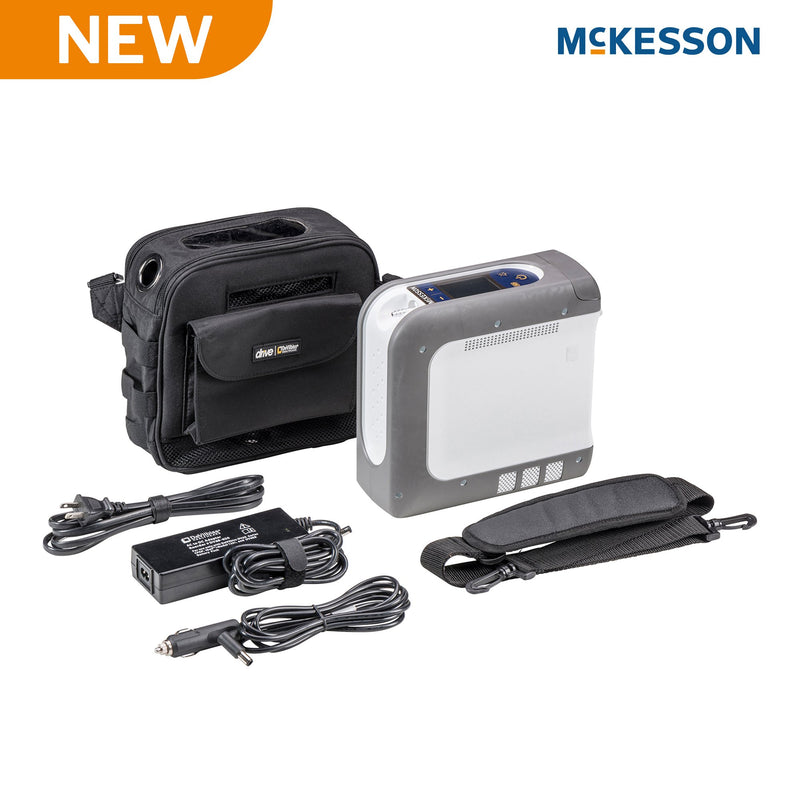 Portable Oxygen Concentrator Mckesson with OSD Technology and User-Friendly Controls - BeHope