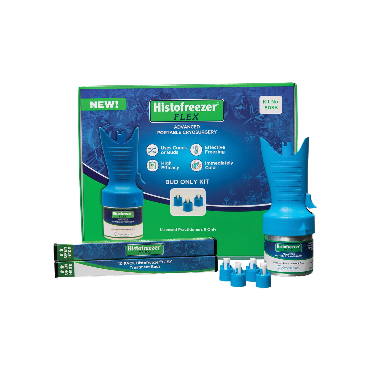 Cryosurgery Kit Histofreezer® Flex 50 Buds - BeHope