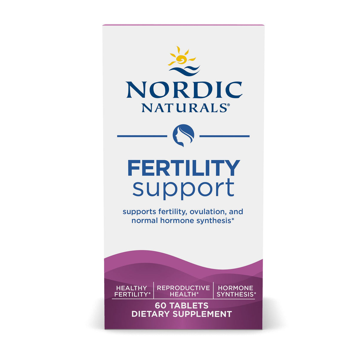 Dietary Supplement Nordic Naturals® Fertility Support Inositol 1100 mg Strength Tablet 60 per Bottle - BeHope