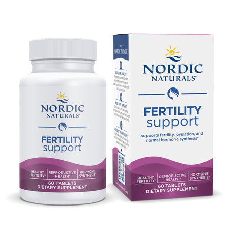 Dietary Supplement Nordic Naturals® Fertility Support Inositol 1100 mg Strength Tablet 60 per Bottle - BeHope