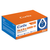Respiratory Test Kit Tyfast Flu A+B / COVID-19 Multiplex Rapid Test 25 Tests - BeHope