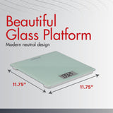 Floor Scale Veridian LCD Display 441 lbs / 200 kg. Battery Operated - BeHope