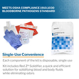 Deluxe Bloodborne Pathogen Spill Kit McKesson - BeHope