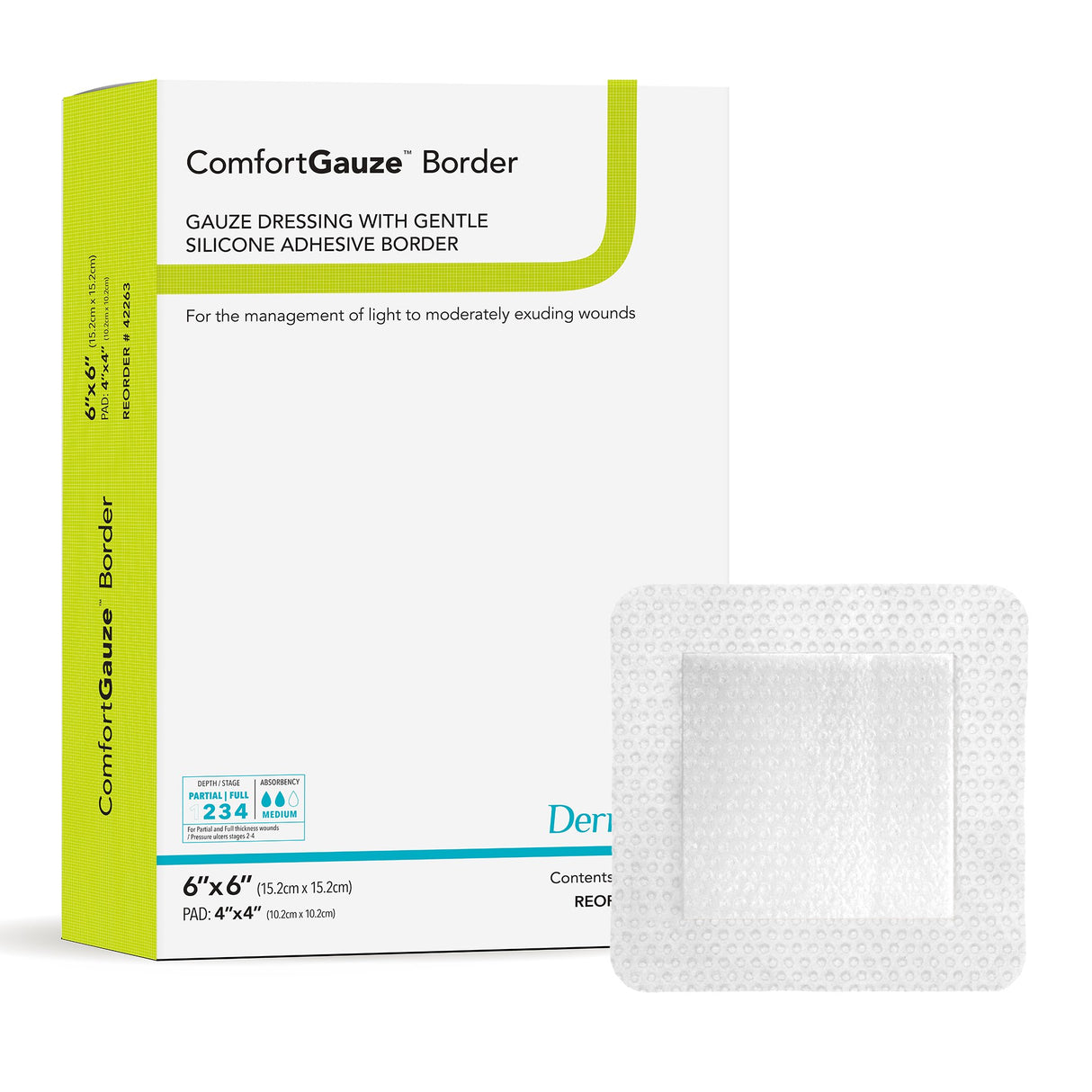 Comfortgauze™ Sterile Island Dressing for Gentle Skin Protection - BeHope
