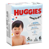Unisex Baby Diaper Huggies® Snug & Dry Size 6 Disposable Heavy Absorbency - BeHope