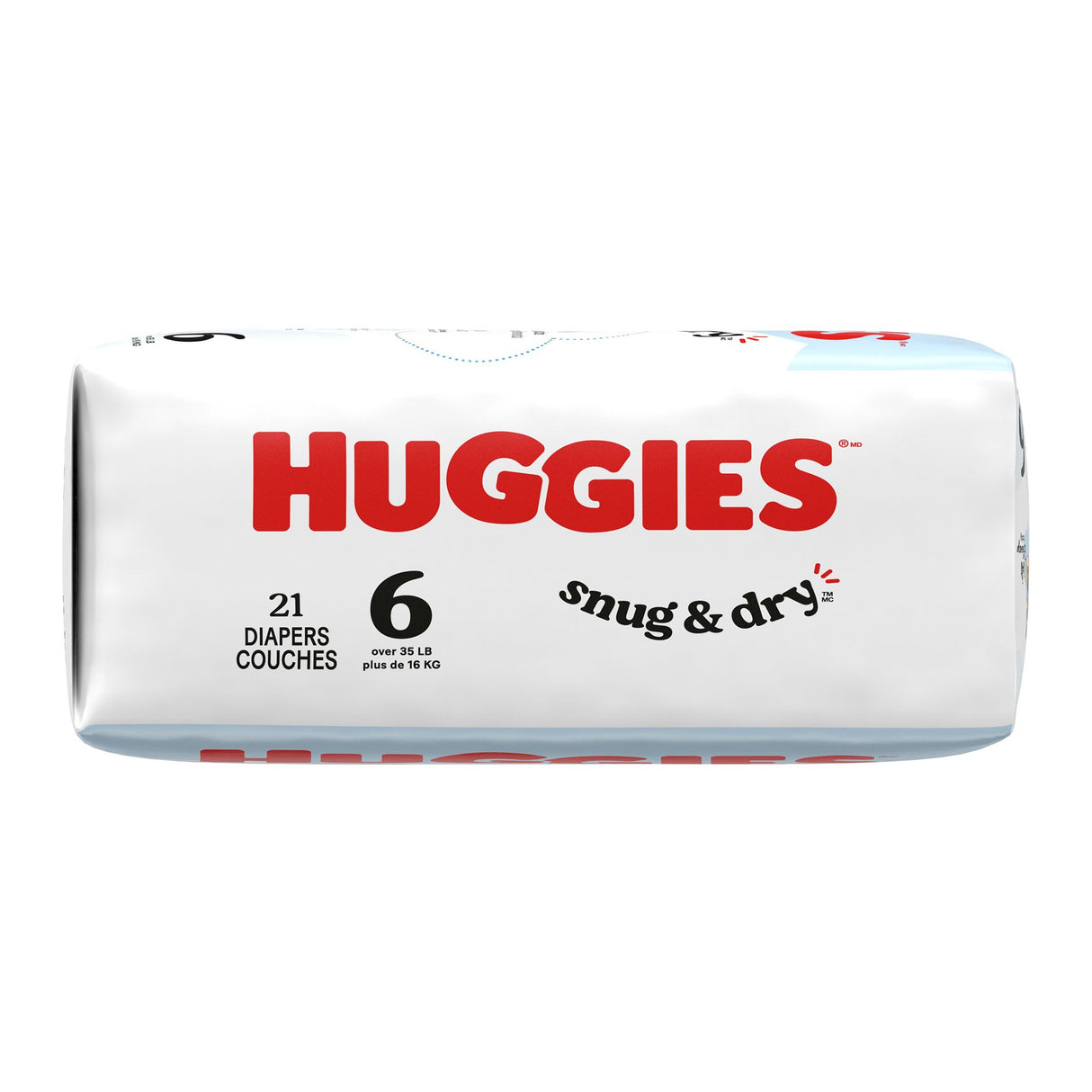 Unisex Baby Diaper Huggies® Snug & Dry Size 6 Disposable Heavy Absorbency - BeHope