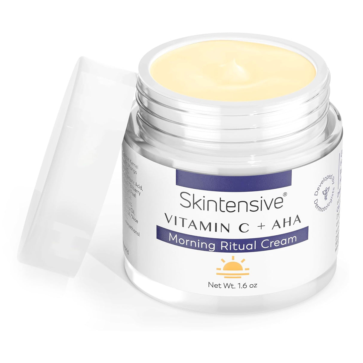 Facial Moisturizer Skintensive® Vitamin C + AHA Morning Ritual Cream 1.6 oz. Jar Unscented Cream - BeHope