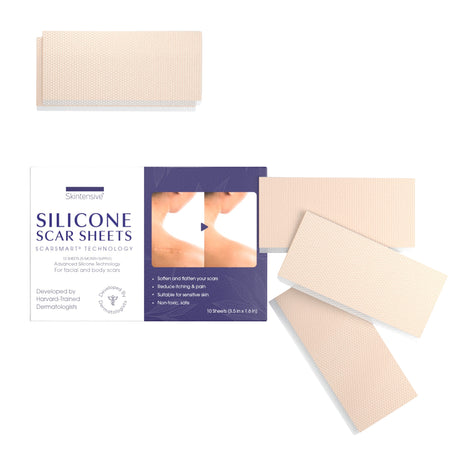 Silicone Skin Strip SkintensiveÂ® 1-3/5 X 3-1/2 Inch Rectangle NonSterile - BeHope