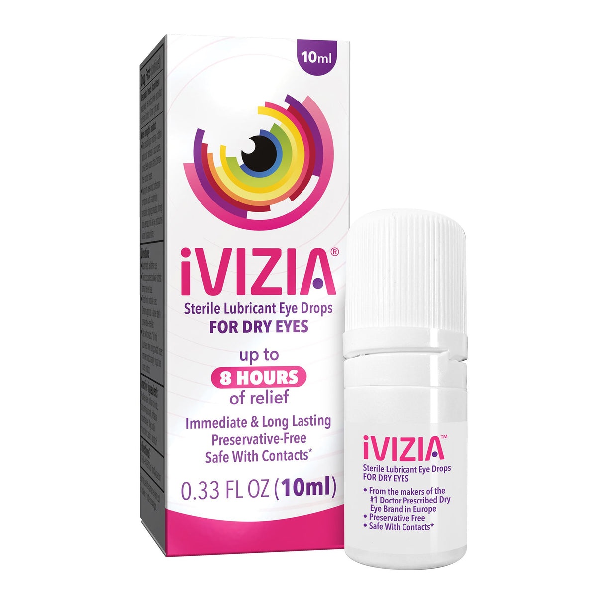 Ivizia® Preservative-Free Lubricant Eye Drops for Dry Eye Relief - BeHope