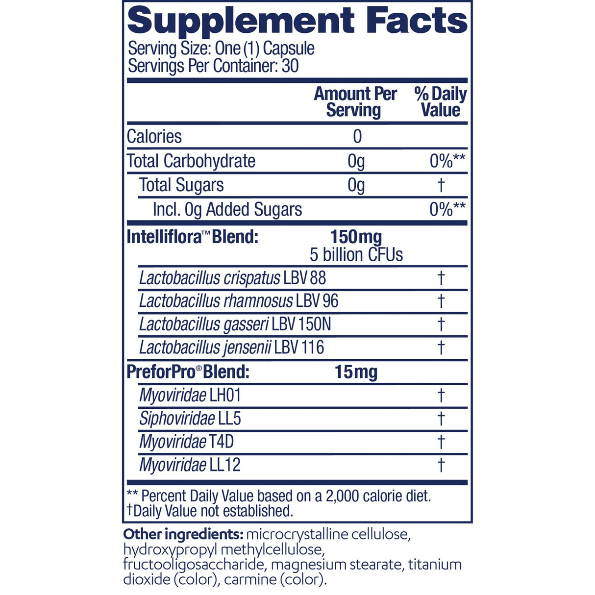 Probiotic Dietary Supplement AZO DUAL PROTECTION 30 per Box Capsule - BeHope