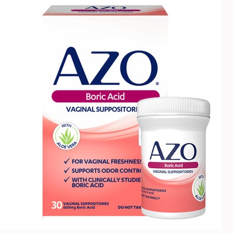 Dietary Supplement Boric Acid 600 mcg Strength Suppository 30 per Box - BeHope