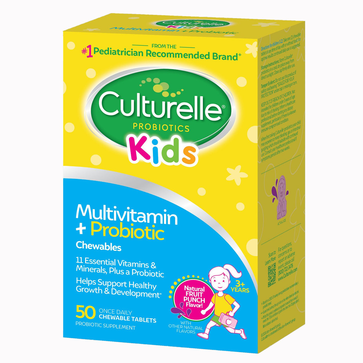 Pediatric Probiotic Dietary Supplement Culturelle® 50 per Box Tablet - BeHope