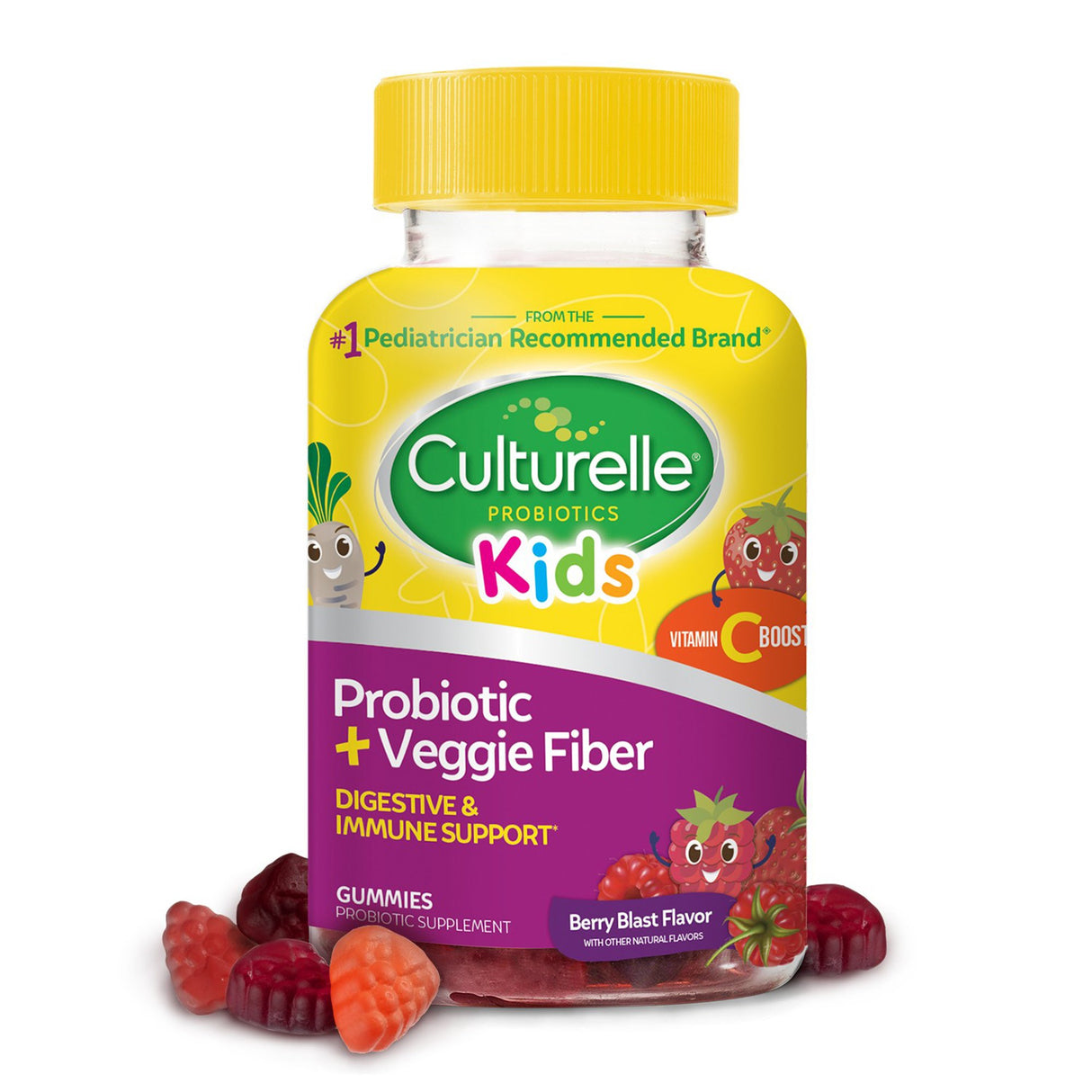 Pediatric Prebiotic / Probiotic Dietary Supplement Culturelle® 30 per Bottle Gummy - BeHope