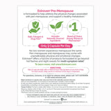 Dietary Supplement Estroven® Pre-Menopause Black Cohosh Root / Soy Isoflavones / Cissus guadrangularis Stem and Leaf Extract 40 mg - 56 mg - 300 mg Strength Caplet 30 per Box - BeHope