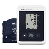 Digital Blood Pressure Monitor AND Wide Cuff Nylon Cuff 8.6 tp 16.5 Inch Circumference Desk Model - BeHope