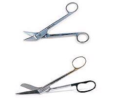 Clean Cut™ Bandage Scissors Surgical Grade Tungsten Carbide for Casting Material - BeHope