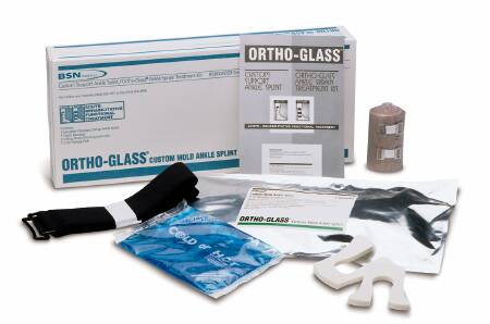 Ankle Sprain Kit Ortho-glass® Immobilization Stabilization Support - BeHope