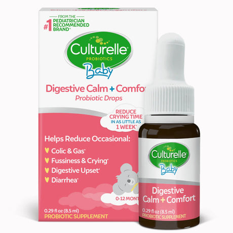 Culturelle® Pediatric Probiotic Oral Drops for Infant Digestive Calm and Comfort - BeHope
