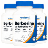Dietary Supplement nutricost® Berberine 600 mg Strength Capsule 60 Per Bottle - BeHope