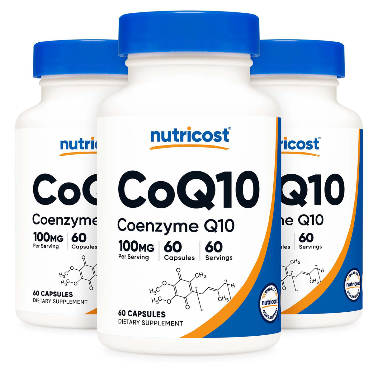 Dietary Supplement nutricost® COQ10 100 mg Strength Capsule 60 Per Bottle - BeHope