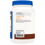 Oral Supplement Nutricost Whey Protein Concentrate Chocolate Flavor Powder 1.5 lb. Canister - BeHope