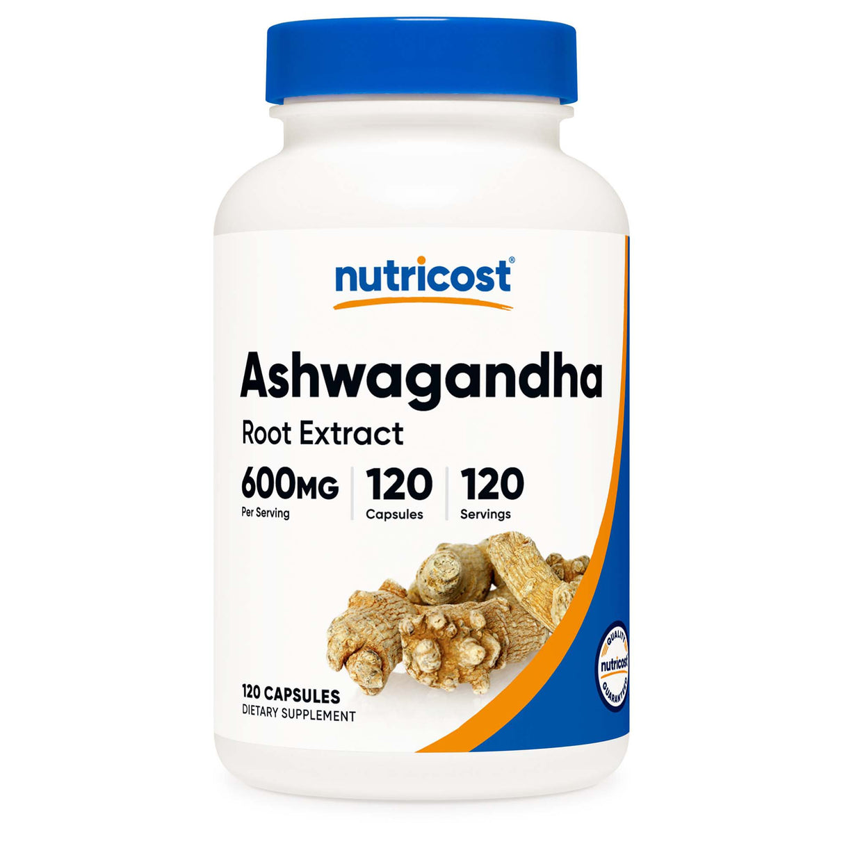 Dietary Supplement nutricost® Ashwagandha Root 600 mg Strength Capsule 120 Per Bottle - BeHope