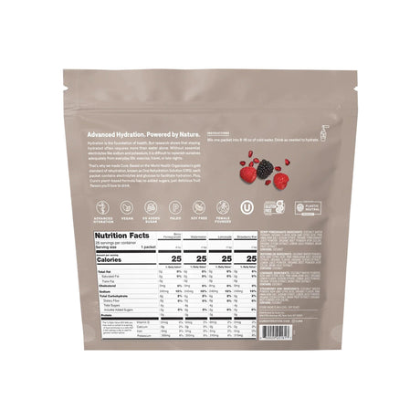 Oral Electrolyte Solution Cure Berry Pomegranate / Watermelon / Lemonade / Strawberry Kiwi - BeHope