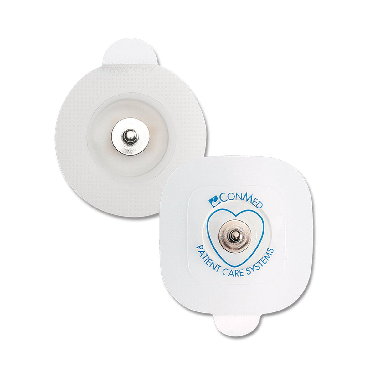 ECG Snap Electrode Cleartrace™ Snap Connector Conductive Adhesive Gel Tape Backing Adult Radiolucent 5 per Pouch - BeHope