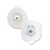 ECG Snap Electrode Cleartrace™ Snap Connector Conductive Adhesive Gel Tape Backing Adult Radiolucent 5 per Pouch - BeHope