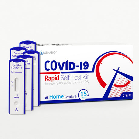 Genabio® COVID-19 Rapid Antigen Self Test Kit for Home Use - BeHope