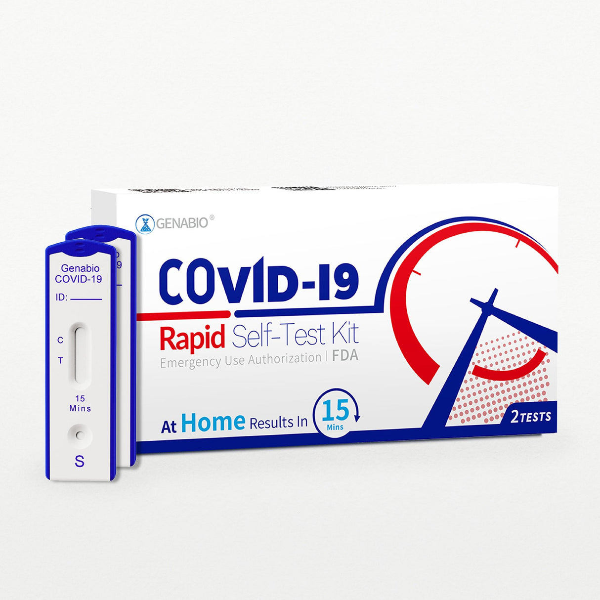 Genabio® COVID-19 Rapid Antigen Self Test Kit for Home Use - BeHope