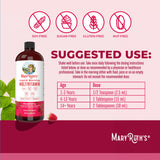 Dietary Supplement Mary Ruth's® Liquid Morning Multivitamin Vitamin A / C / D / E 80 mcg - 8 mg - 1.7 mcg - 1.5 mg Strength Liquid 30 oz. Raspberry Flavor - BeHope