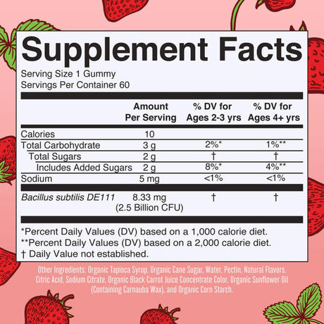 Mary Ruth's® Organic Kids Probiotic Gummies for Gut and Immune Support - BeHope