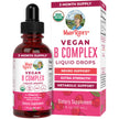Dietary Supplement Mary Ruth's® Vegan B-Complex Niacin / Vitamin B6 / Folate / B12 / Biotin 2 mg - 2 mg - 400 mcg - 1,500 mcg - 2,500 mcg Strength Drop 1 oz. Cherry Flavor - BeHope