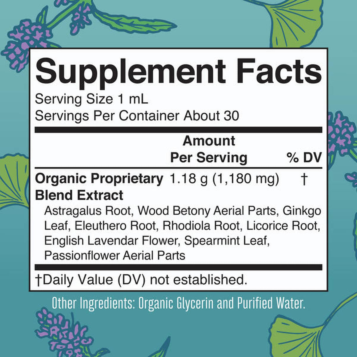 Dietary Supplement Mary Ruth's® Organic Kids Focus & Attention Organic Proprietary Blend 1,180 mg Strength Drop 1 oz. - BeHope