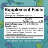 Dietary Supplement Mary Ruth's® Organic Kids Focus & Attention Organic Proprietary Blend 1,180 mg Strength Drop 1 oz. - BeHope