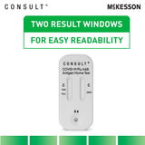 Respiratory Test Kit McKesson Consult® COVID-19 / Flu A&B Antigen Test (Professional) 25 Tests CLIA Waived - BeHope