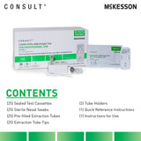 Respiratory Test Kit McKesson Consult® COVID-19 / Flu A&B Antigen Test (Professional) 25 Tests CLIA Waived - BeHope