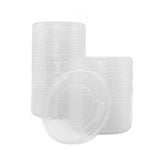 Portion Cup Lid Medd Max Llc Universal Fit Secure Clear Disposable - BeHope