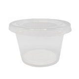 Portion Cup Lid Medd Max Llc Universal Fit Secure Clear Disposable - BeHope