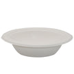 12 oz. Compostable Bagasse Bowl Medd Max White Single Use - BeHope