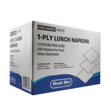 Luncheon Napkin Medd Max White Paper - BeHope