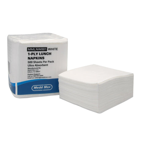 Medd Max Single Ply Disposable Foodservice Luncheon Napkins - BeHope