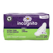 Feminine Pad Incognito® Ultra Thin Super with Winghs Heavy Absorbency - BeHope
