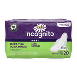Feminine Pad Incognito® Ultra Thin Super with Winghs Heavy Absorbency - BeHope
