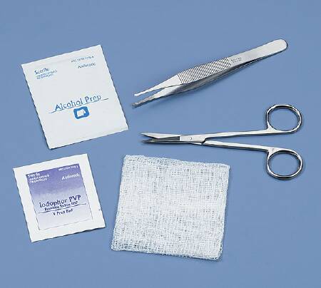 Suture Removal Kit Busse Complete Sterile Disposable - BeHope