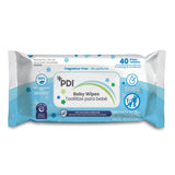 Baby Wipe PDI® Soft Pack Unscented 40 Count - BeHope