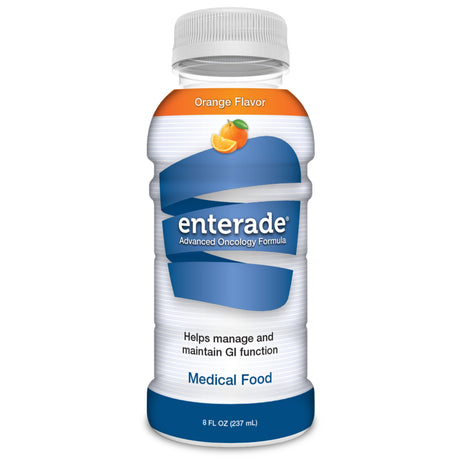 Oral Supplement enterade® Advanced Oncology Orange Flavor Liquid 8 oz. Bottle - BeHope