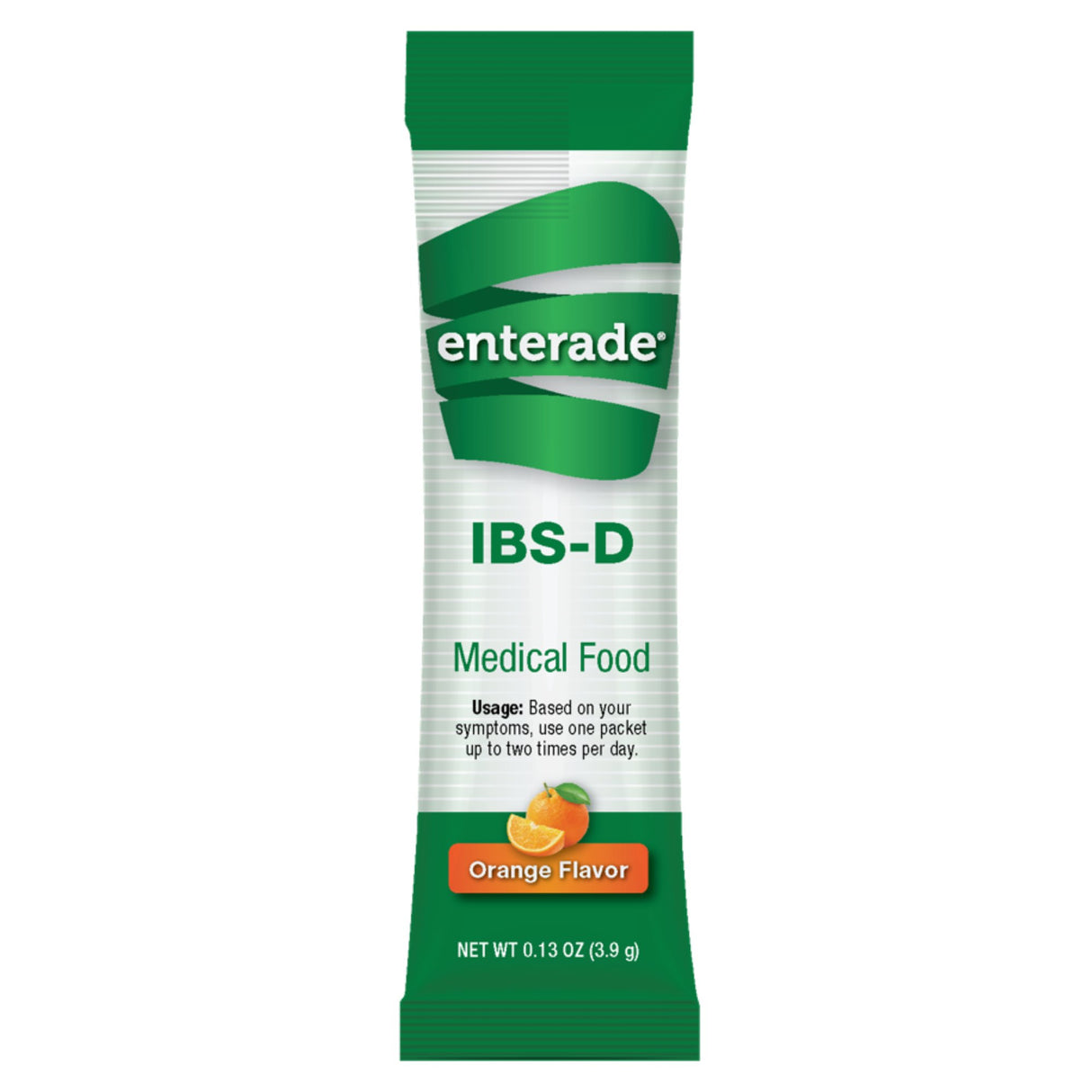 Oral Supplement enterade® IBS-D Orange Flavor Powder 0.14 oz. Individual Packet - BeHope