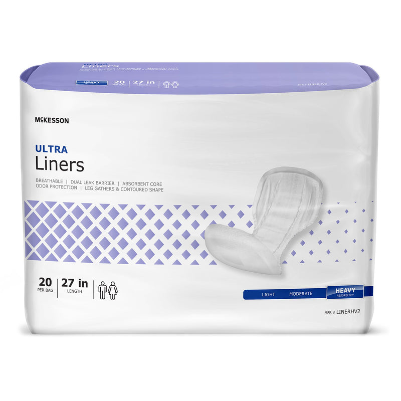 McKesson Ultra Breathable Heavy Absorbency Incontinence Liners - BeHope